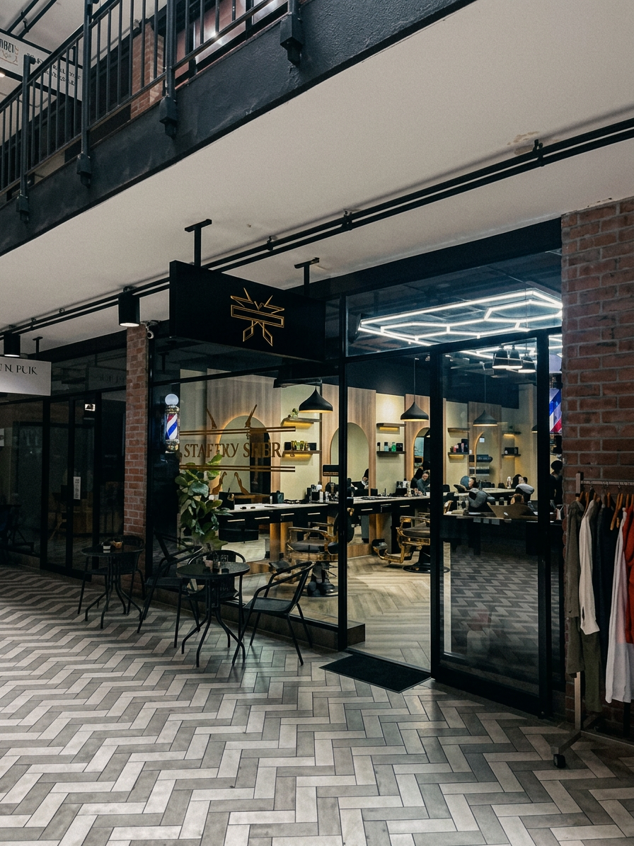 Inside the shop
