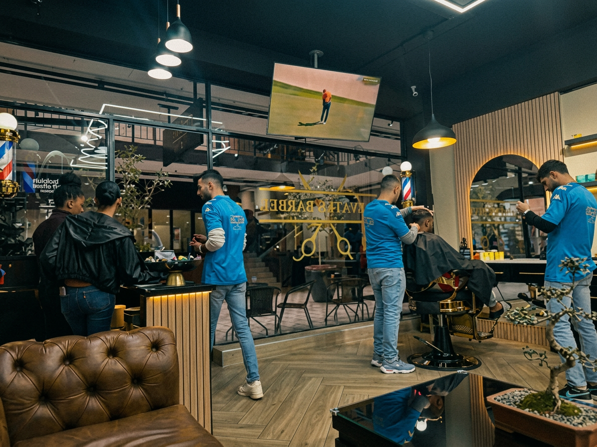 Elevated Barber storefront